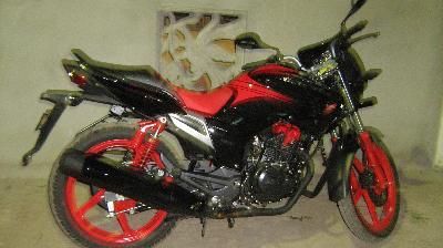 Hero honda hunk black color #7