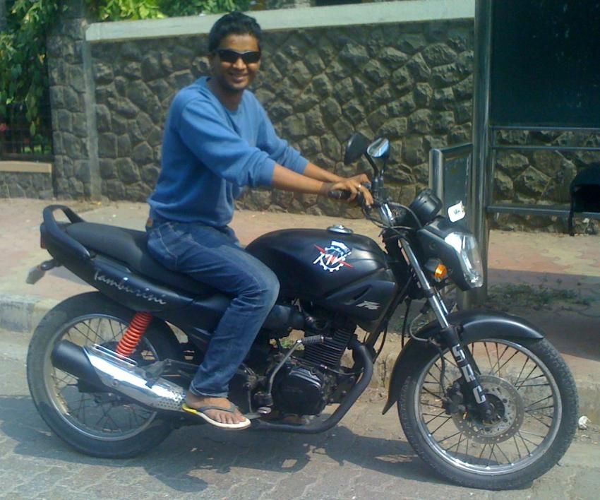Hero honda cbz modified #6